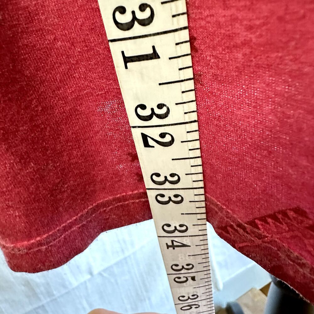 DESIGUAL Leticia Womens Belted Adjustable Plunge V-Neck Burgundy Mini Dress SZ S - Picture 4 of 12